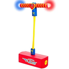 My First Flybar Foam Pogo Stick for Kids with LED Lights and Squeaker Fun