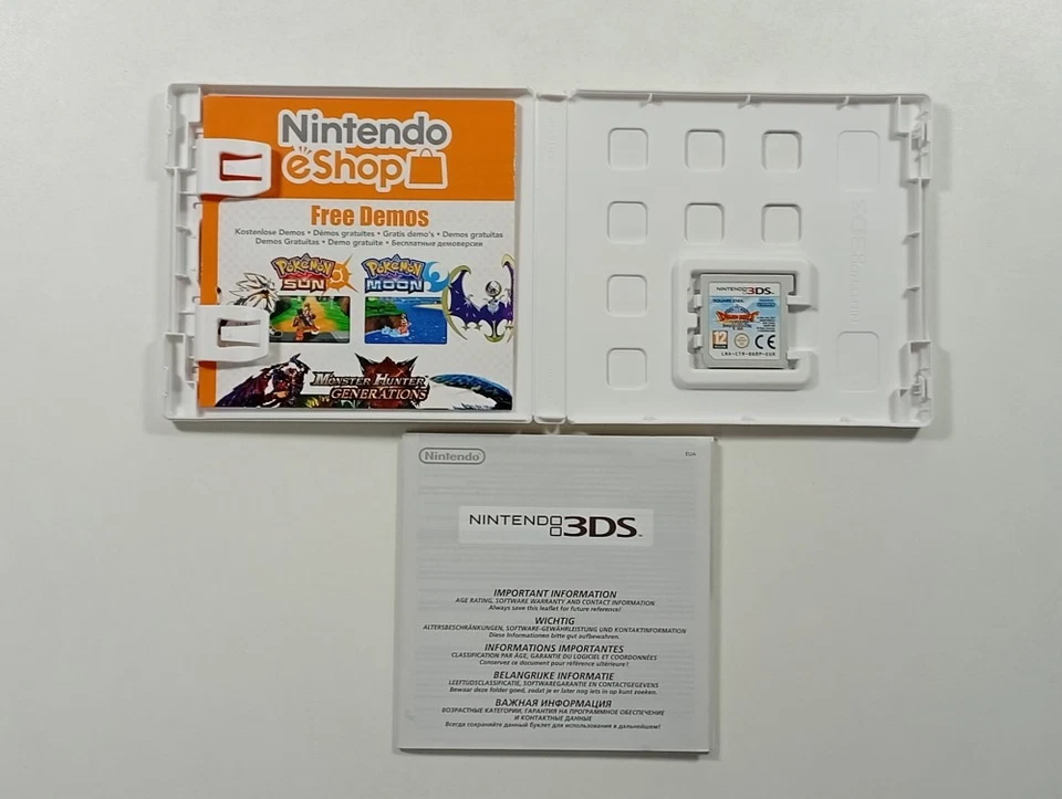 DRAGON QUEST VIII L ODYSSEE DU ROI MAUDIT NINTENDO 3DS PAL-FRA OCCASION - Photo 3/3