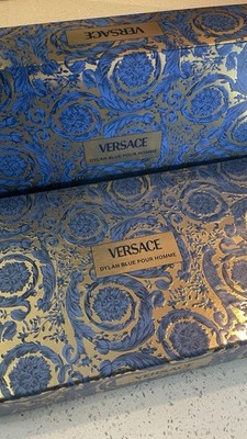 Versace Dylan Blue Pour Homme Men's Fragrance Box ONLY see Pictures Still New