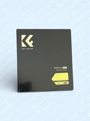 K&F Concept Nano X-Serie Polfilter 77mm CPL Filter Polarisationsfilter MRC