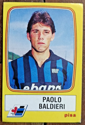1985/86 Panini Footballers Figurine - Pisa, Baldieri - No.199