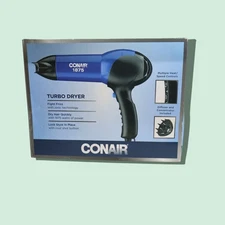 Conair 1875 Turbo Dryer Styler Hair Concentrator (BLUE)