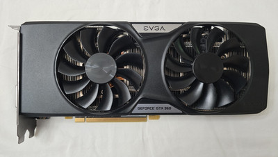 EVGA NVIDIA GeForce GTX 960 2GB GDDR5 Graphics Card (02G-P4-2966-KR)