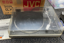 Vintage 70s JVC QL-F4 Turntable w/Manual
