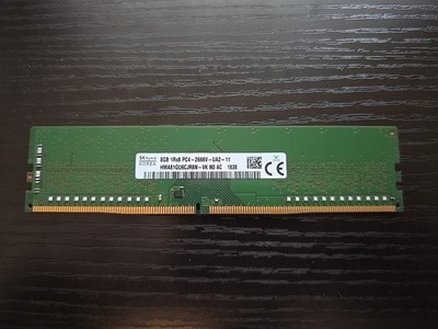 Hynix 8GB PC4-21300 DDR4-2666MHz 288-Pin DIMM 1.2V RAM (HMA81GU6CJR8N-VK)