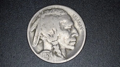 1926-P Buffalo Nickel - Full Date Visible - VG+