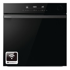 Image of Hisense BSA66346PDBGUK Single Oven WiFi Electric Pyro in Black