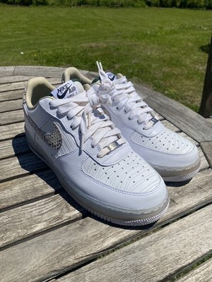 Nike Air Force 1 Low PRM CMFT QS  Brazil  635272-100 Men's Size 9.5 2013 rare