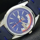 New ListingREFURBISHED SEIKO 5 AUTOMATIC 6309A VINTAGE JAPAN MENS BLUE DIAL WATCH a440853-1