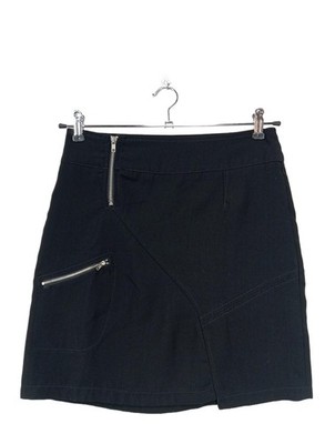 LA VOILA! High Waist Rock Damen Rock Gr. DE 38 schwarz Casual-Look