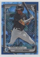 2024 Bowman Sapphire Edition Chrome Prospects Abraham Nunez #BCP-56 4g8