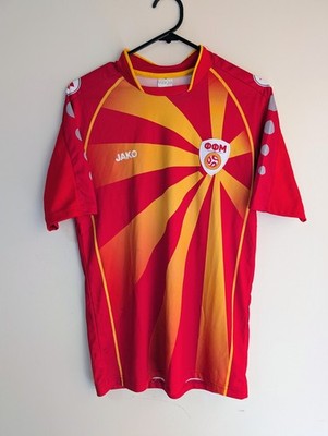 Macedonia Soccer Football Shirt Jersey Jako Sport Makedonia