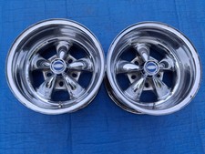 Cragar Ss-style Wheels Keystone Raiders 14x8 Deep Dish Uni-lug Pair 1986 Cragar Ss-style Wheels Keystone Raiders 14x8 Deep Dish Uni-lug Pair 1986