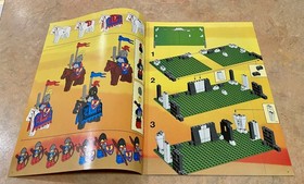 Vintage LEGO 6085 Black Monarch's Castle instruction manual only Legoland Castle