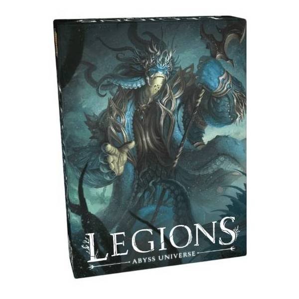 Jeu de société Legions Abyss Universe Roi Estran avec mécanique d'affrontement tactique