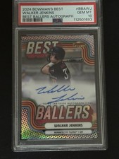 2024 Bowman's Best - Best Ballers Autograph Walker Jenkins #BBA-WJ /250 *Twins*
