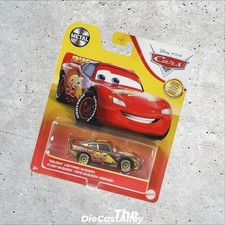 Golden Lightning McQueen Disney Pixar Cars 1:55 Scale 2021 Diecast