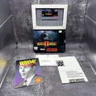 Mortal Kombat II 2 (Super Nintendo SNES) With Original Box - No Manual