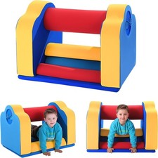 Rulli Tumble in Schiuma ad Alta Densità per Bambini, Set Gioco Motore Sensoriale Grosso