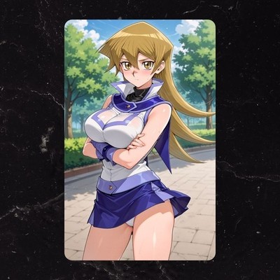 Waifu Card Doujin Dual Sided Anime Goddess Plastic Card
