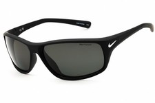 NIKE ADRENALINE P FQ4604 095 Sunglasses Matte Black Frame Gray Polarised
