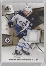 2021 Upper Deck SP Game Used Gold Premium Memorabilia 13/25 Josh Morrissey 0c3