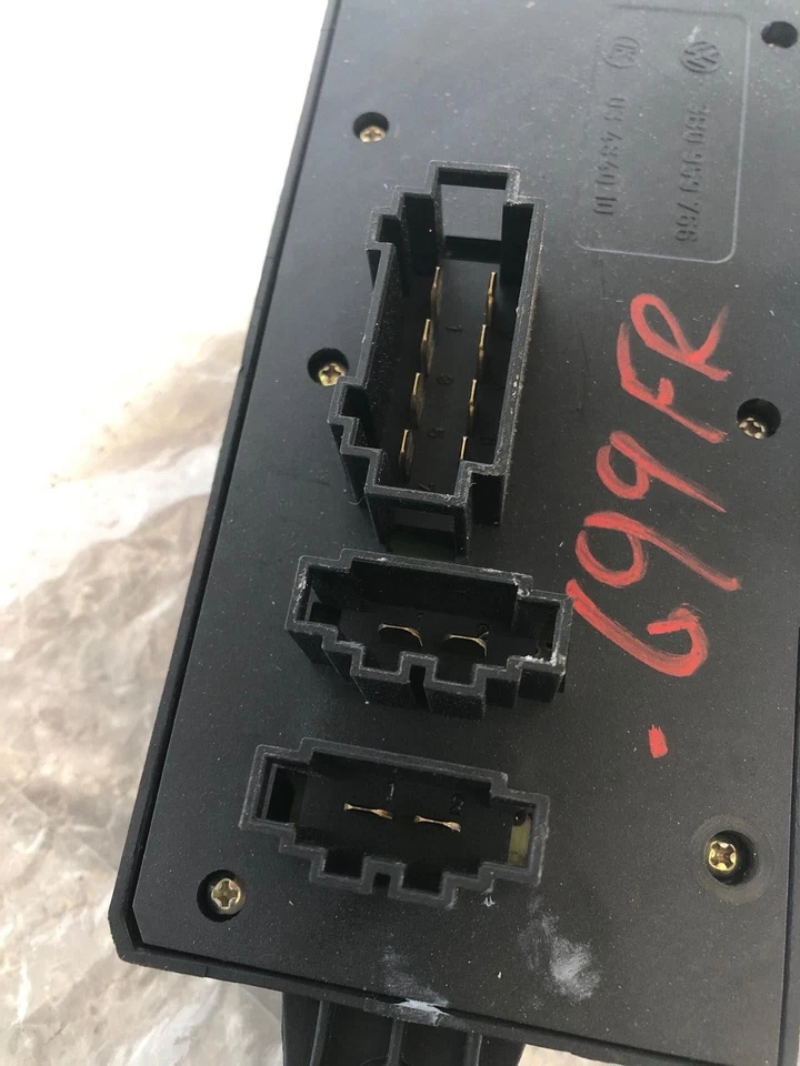 Volkswagen Passat 2000 interruptor de asiento delantero control ajustador pasajero derecho derecho OEM Foto 4 de 4