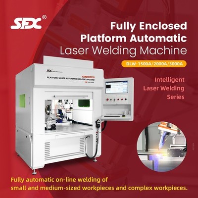 Fully Enclosed Platform: 2000W Automated Welding Machine for Metals All 7 Axes