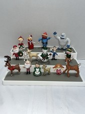 Rudolph The Red Nosed Reindeer And Island Of Misfit Toys Lot Of 16 Figures 2002