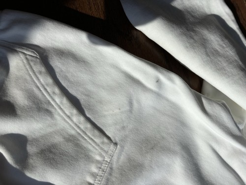 Sudadera con capucha mediana blanca para adultos Battle Sports 🏈 Impresionante Preppy bonita - Imagen 3 de 4