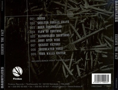EXECUTE THE FACT NEW CD