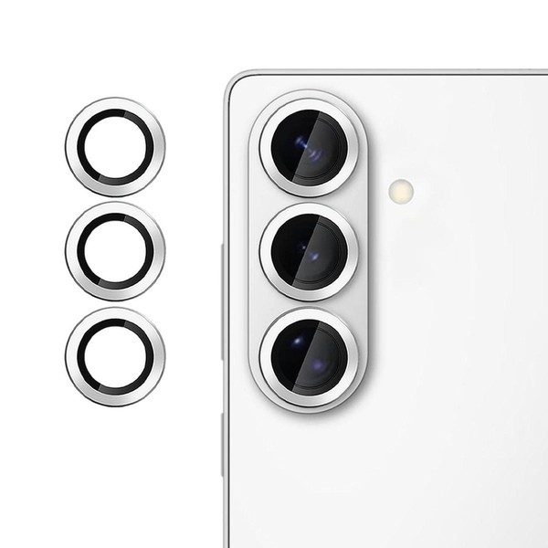 Kamera Schutzglas Linsenschutz FüR Samsung Galaxy S26 Plus 9H Hartglas Silber-image