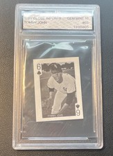 Globe Imports 1969 Tommy John #6S Chicago White Sox FGS Graded Baseball Card