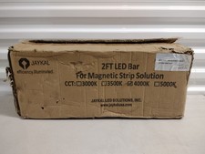 Lot of 60 – JAYKAL 2ft LED Light Bars 4000K CCT Magnetic Strip Solution – New