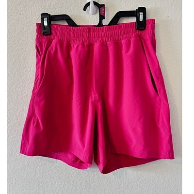 Lululemon Pace Breaker Lined Shorts SZ Small Pink 5 Inch Inseam Running Training