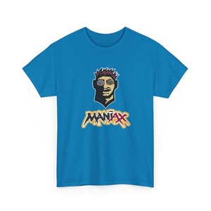XFL 2001 Memphis Maniax Printed Collectible T-Shirt Vintage Football Sports Item