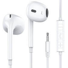 Wired Earbuds, 3.5mm Jack in-Ear Headphones with Microphone Volum Control Cle...