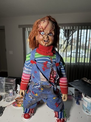 Rare Custom 1:1 Chucky Doll Bride of Chucky Life Size Fully