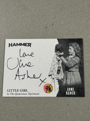 2025 Hammer Platinum Collection JANE ASHER Auto Proof Hand Signed # /18