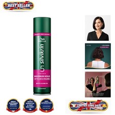 Image of 250ml Unscented Hairspray for Dry Hair - 48 Hour Maximum Hold & Humidity Shield