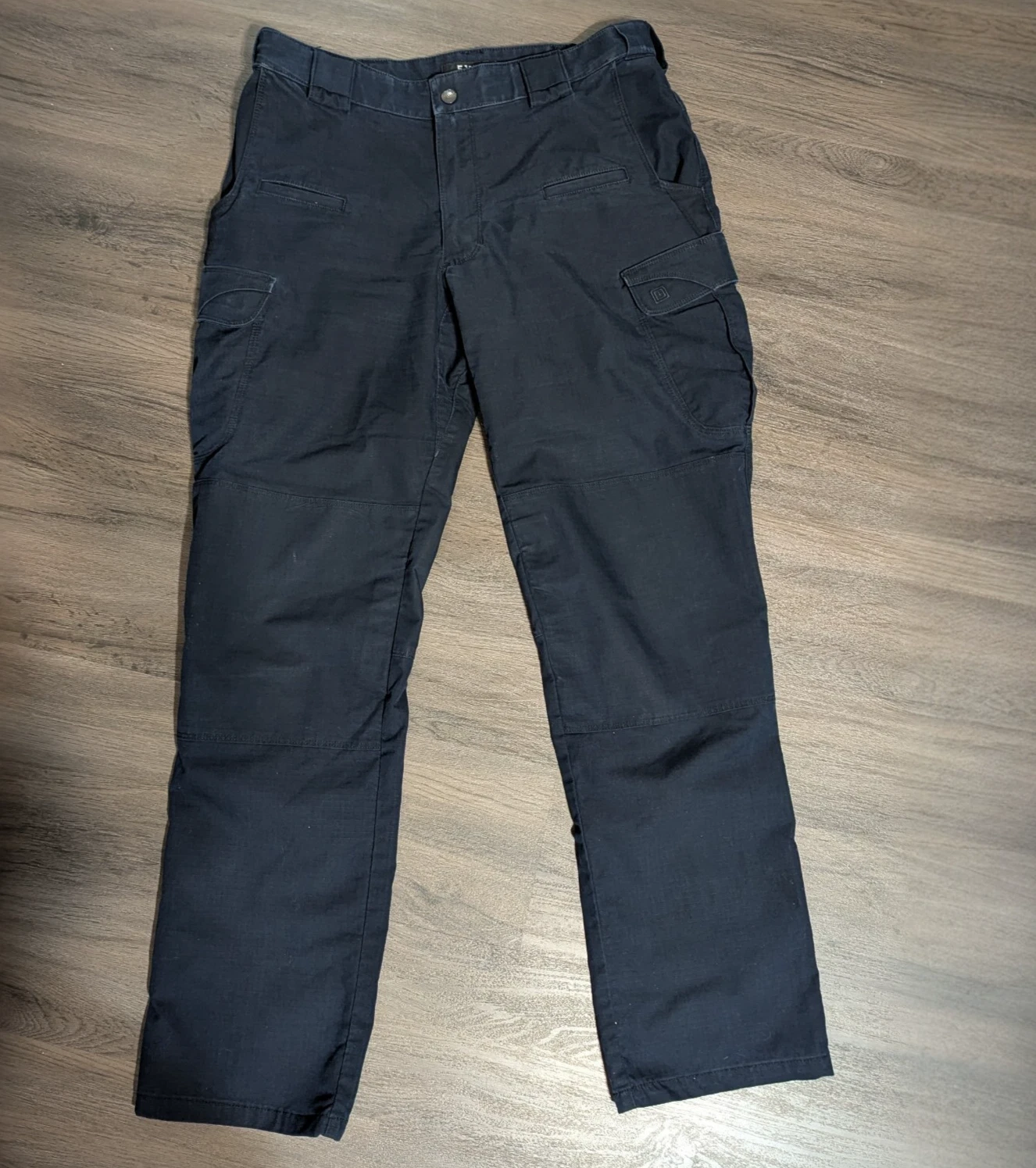 5.11 Stryke Men's Regular Fit Cargo Ripstop Pants Navy Blue 34x34 74369 Utility