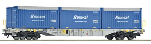 Roco 6600234 Containertragwagen CD Cargo Ep 6 Auf Wunsch Märklin Achsen gratis | Condition: Neu