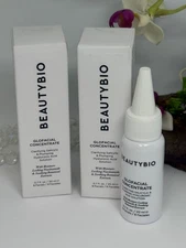 2x BeautyBio Glofacial Concentrate Hyaluronic Acid Solution - .7 oz - New In Box