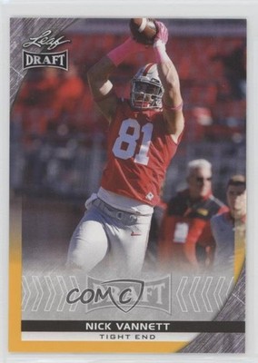 2016 Leaf Draft Gold Nick Vannett #69 7mg