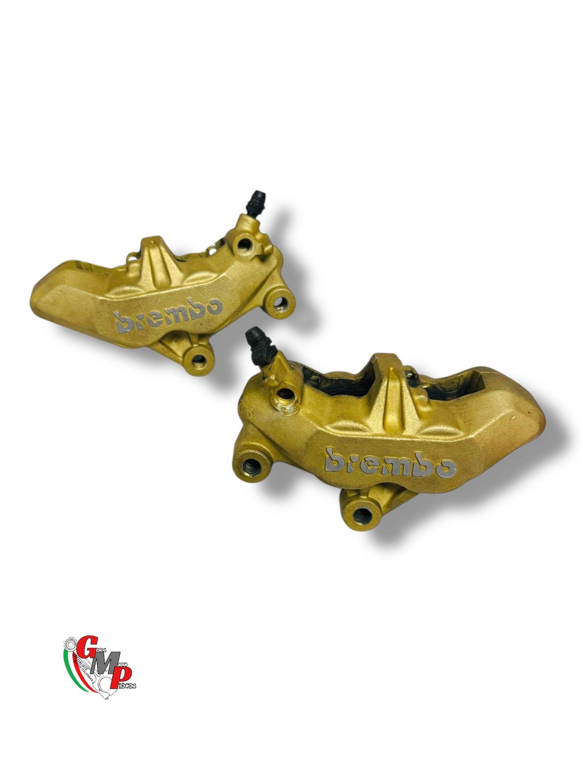 Étriers de frein Brembo P4 34/34 Or : kit étrier avant pour moto Ducati