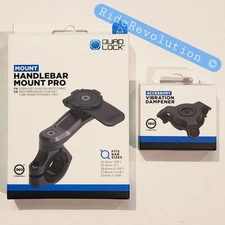 QUAD LOCK Motorcycle/Moto Handlebar Mount PRO + Vibration Dampener (NEW IN BOX)
