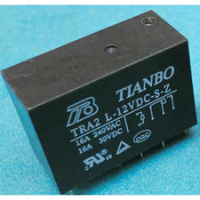 10pcs new TIANBO TRA2 L-12VDC-S-Z Relay 8pins Free shipping