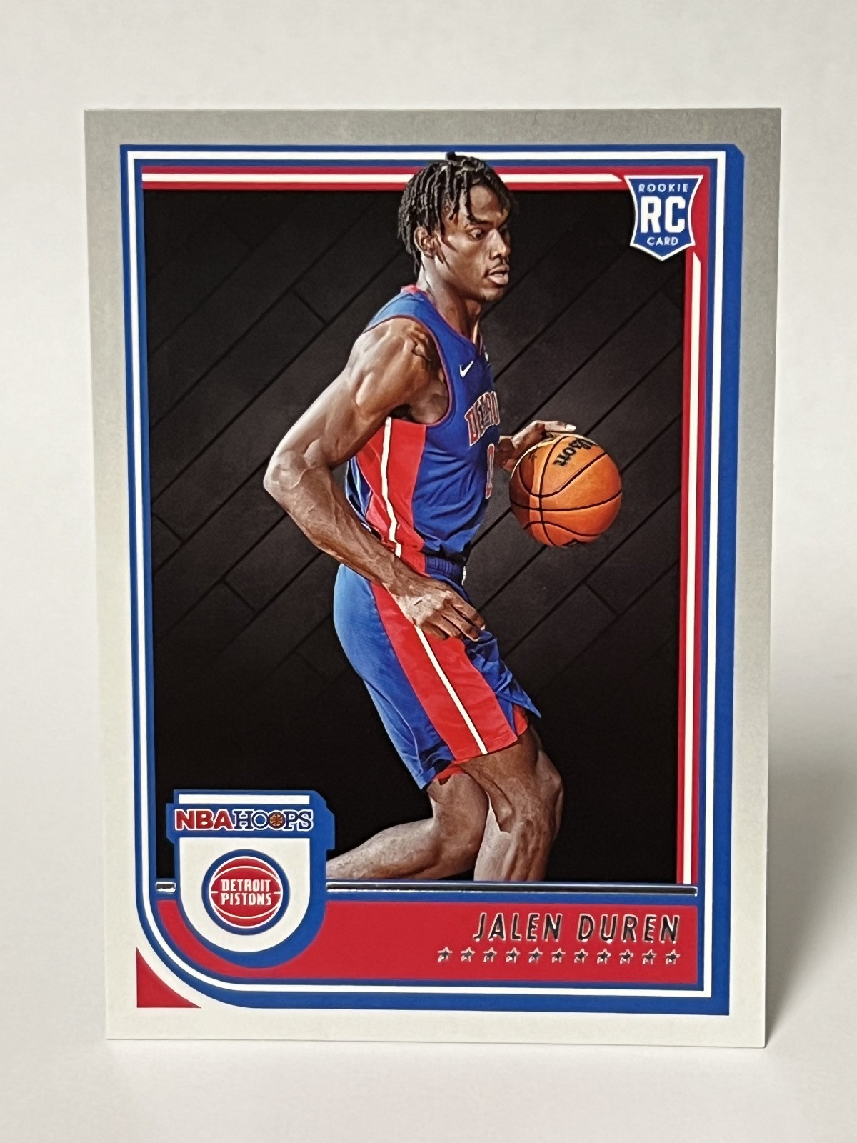 2022-23 Panini NBA Hoops - Rookies #243 JALEN DUREN RC DETROIT PISTONS