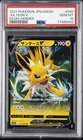 2021 POKEMON JPN SWORD & SHIELD EEVEE HEROES #030 JOLTEON V PSA 10