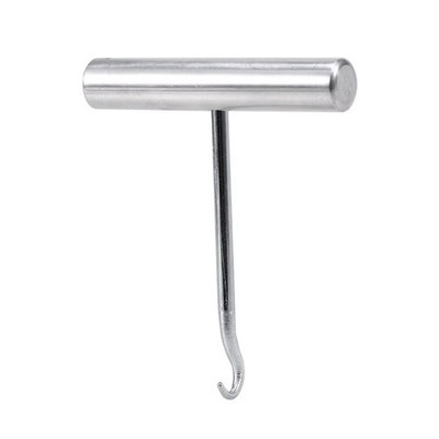 Stainless Steel Racquet Pull Hook Stringing Tool for Badminton Squash Racket